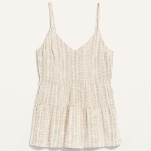 Old Navy Tiered Tie Dye Cami Sleeveless Top